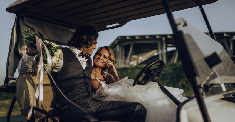 Anastasiya Scheglova featured in Golf Wedding, September 2018