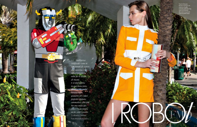 Mina Cvetkovic featured in I, Robot, March 2013