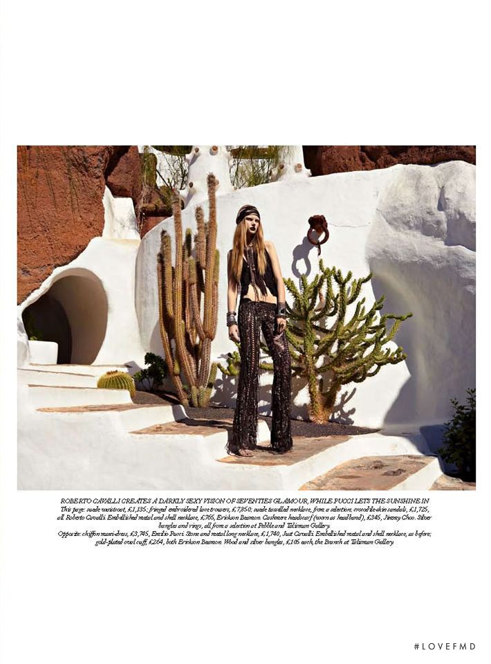 Ylonka Verheul featured in Earth, Fire, Water, April 2011