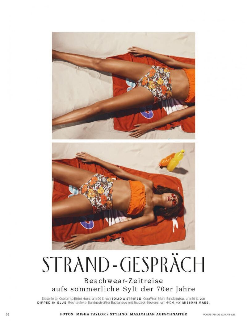 Valery Kaufman featured in Strand-Gespräch, August 2019