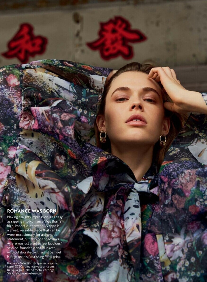Victoria Lee featured in Girl About Town, April 2020