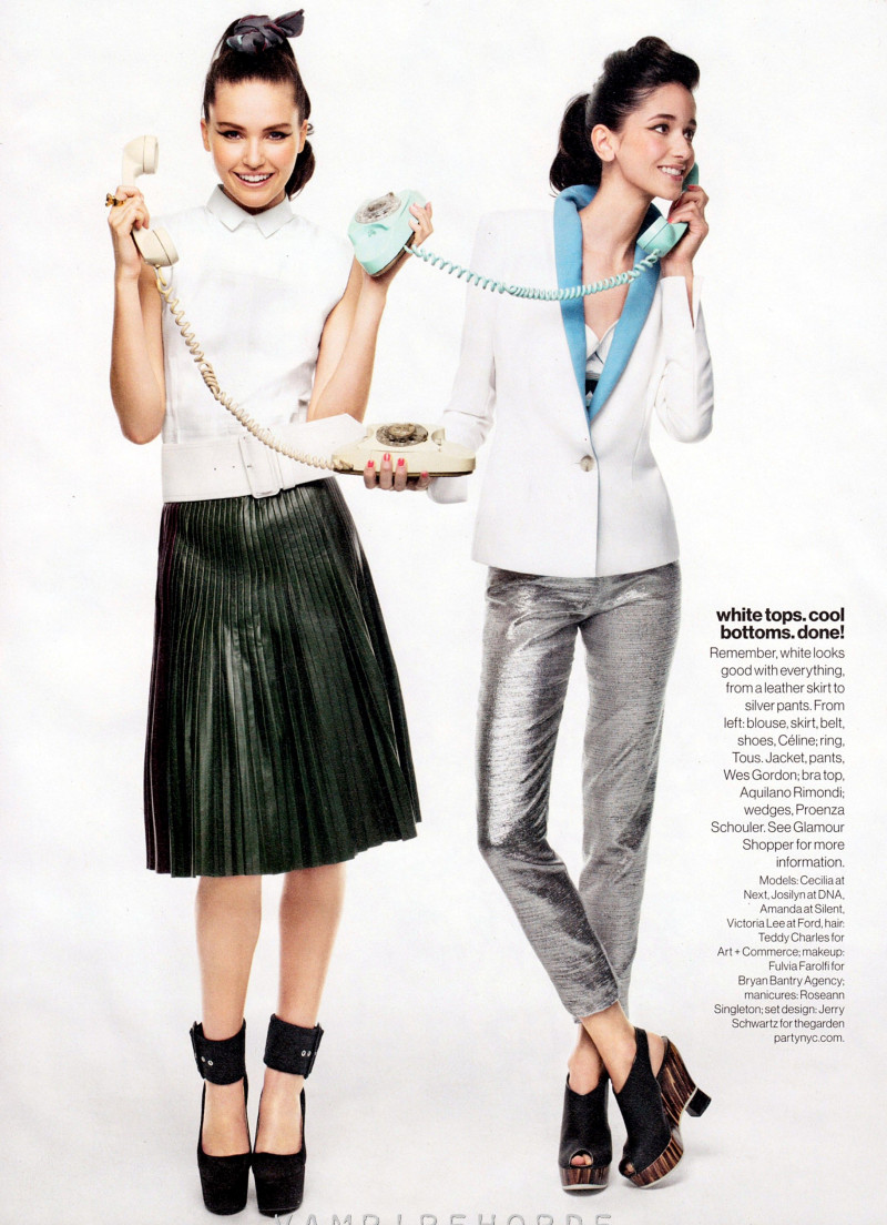 Victoria Lee featured in How to Rock The Retro Look, March 2012