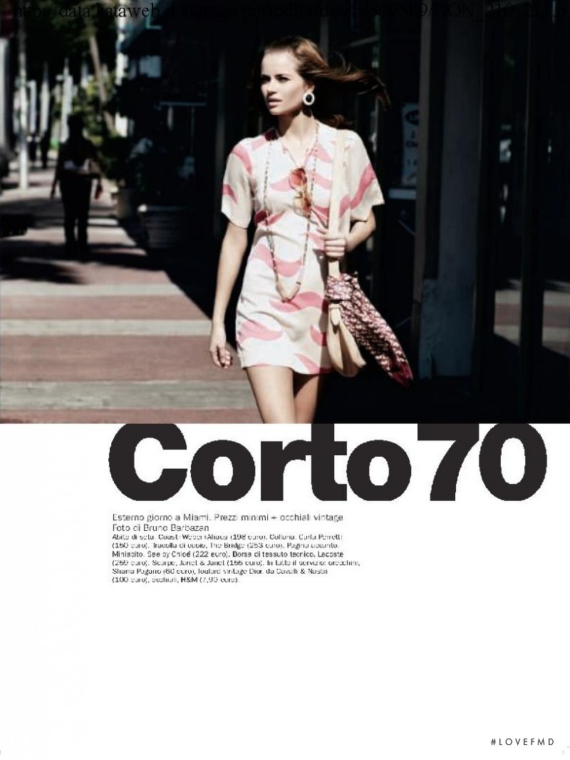 Heidi Johnsen featured in Corto 70, March 2008