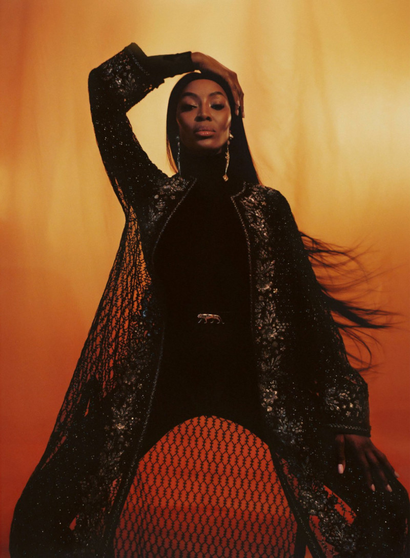 Naomi Campbell featured in Crowning Glory, March 2023
