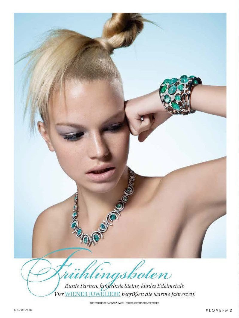 Nadine Leopold featured in Frühlingsboten, April 2012