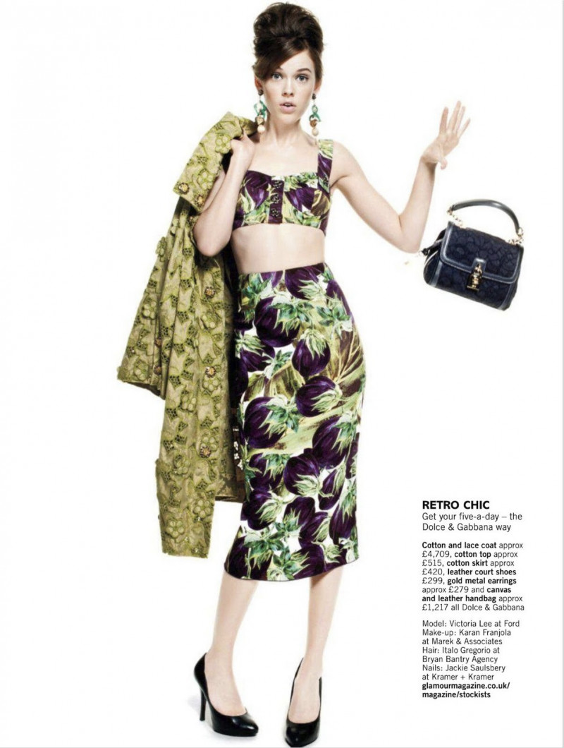 Victoria Lee featured in It\'s a Spring Thing, February 2012