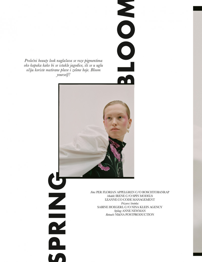Leanne de Haan featured in Spring Bloom, March 2022