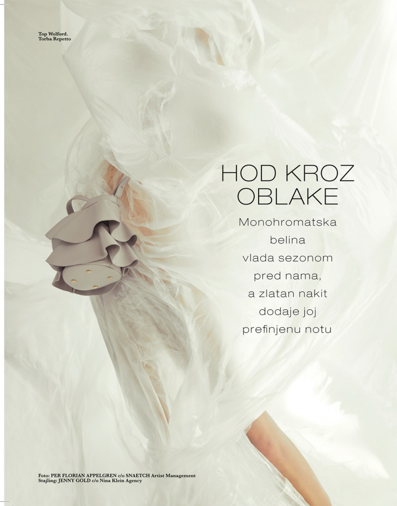Laura Schellenberg featured in Hod Kroz Oblake, September 2020