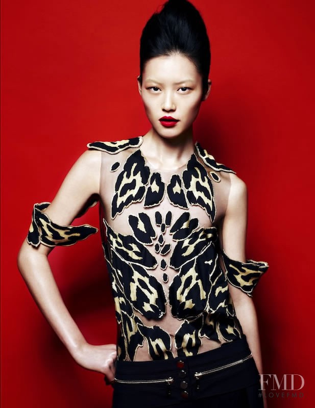 Liu Wen featured in Fearless, March 2011