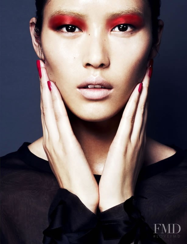 Liu Wen featured in Fearless, March 2011