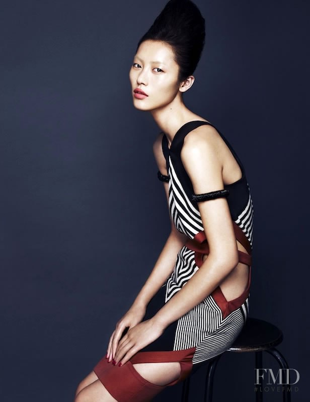 Liu Wen featured in Fearless, March 2011