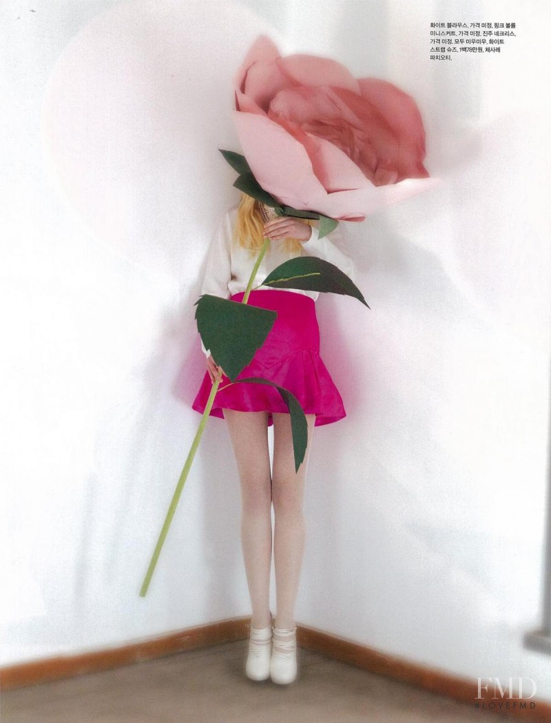 Beatrice Adochitei featured in Little Miss Pink, February 2012