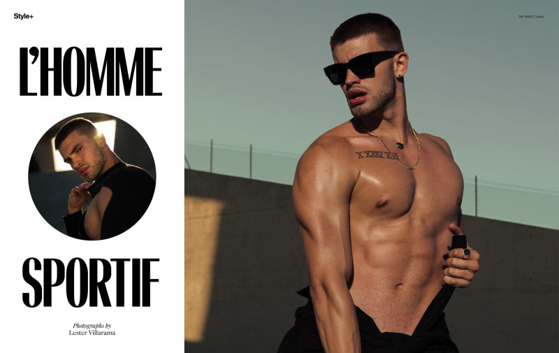 Ben Crofchick featured in L\'Homme Sportif, October 2022