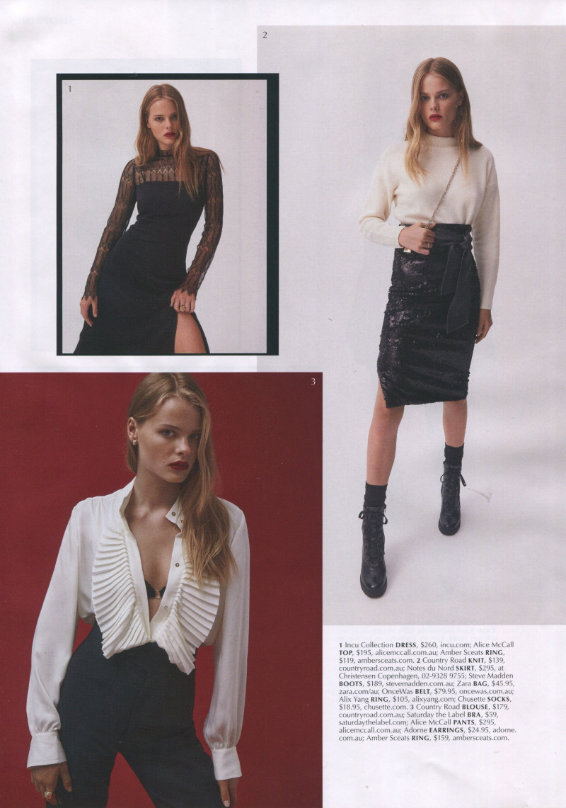 Zoe Blume featured in Shopping, April 2020