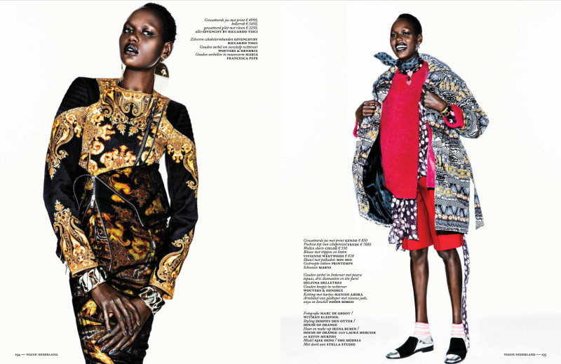 Ajak Deng featured in Pop Smart, September 2013