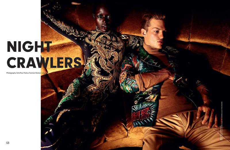 Ajak Deng featured in Night Crawlers, September 2015