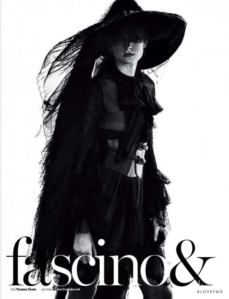 Ophelie Rupp featured in Fascino & Mistero, March 2013