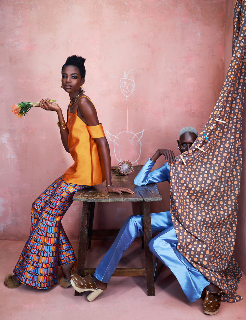 Ajak Deng featured in African Rising, February 2016