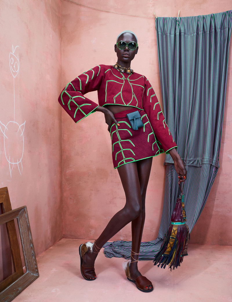 Ajak Deng featured in African Rising, February 2016