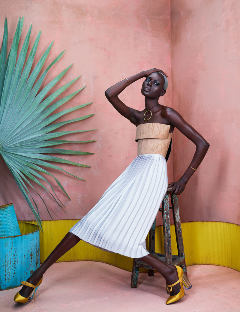 Ajak Deng featured in African Rising, February 2016