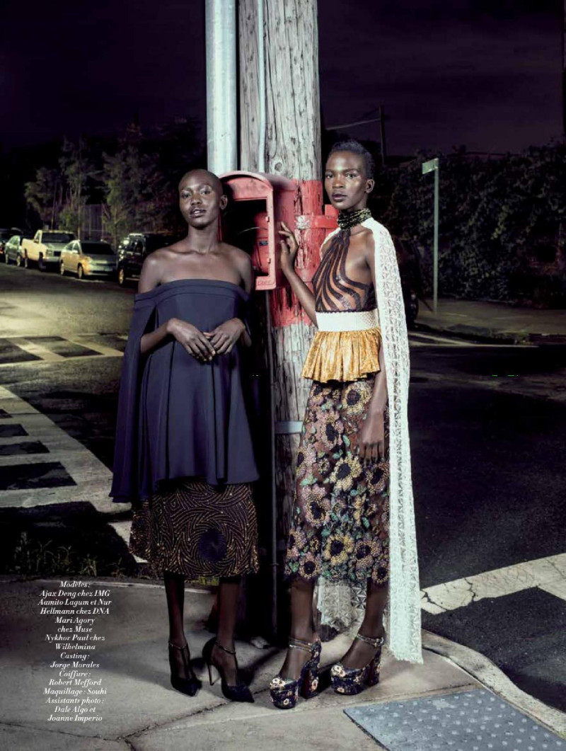 Ajak Deng featured in Red Hook Poetic Justice, October 2016