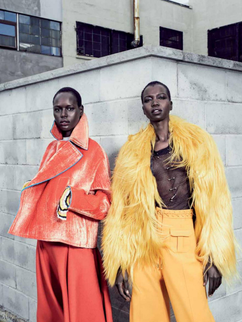 Ajak Deng featured in Red Hook Poetic Justice, October 2016