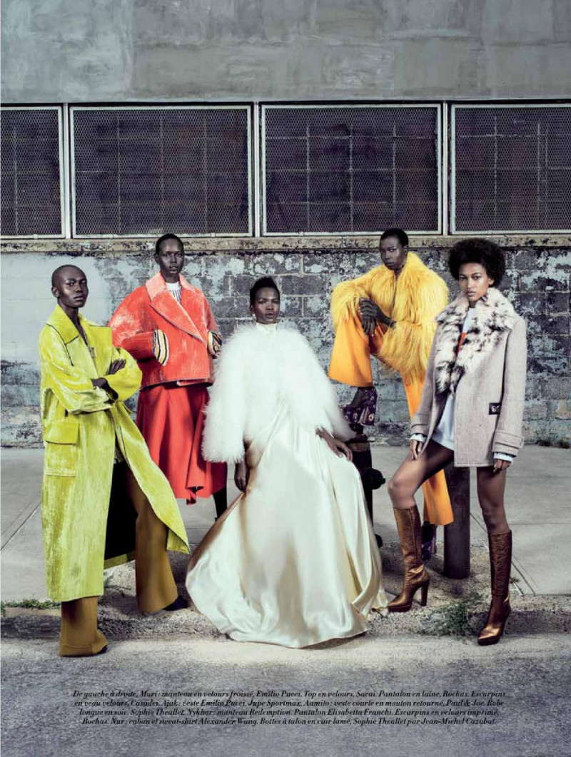 Ajak Deng featured in Red Hook Poetic Justice, October 2016