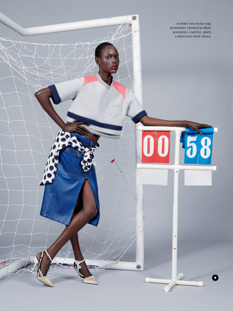 Ajak Deng featured in She\'s Got Game, June 2014