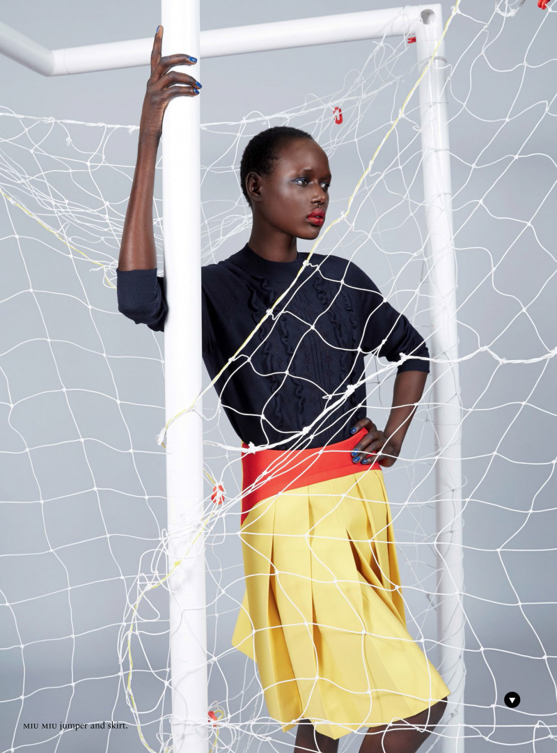 Ajak Deng featured in She\'s Got Game, June 2014