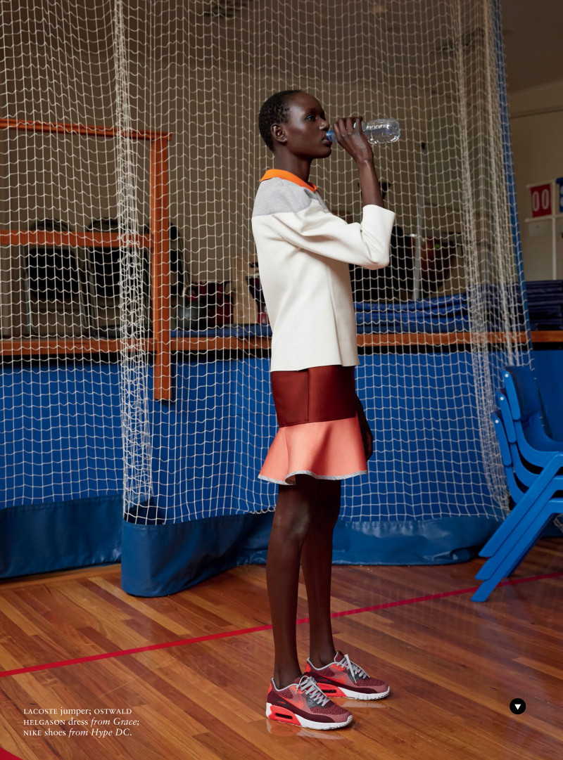 Ajak Deng featured in She\'s Got Game, June 2014