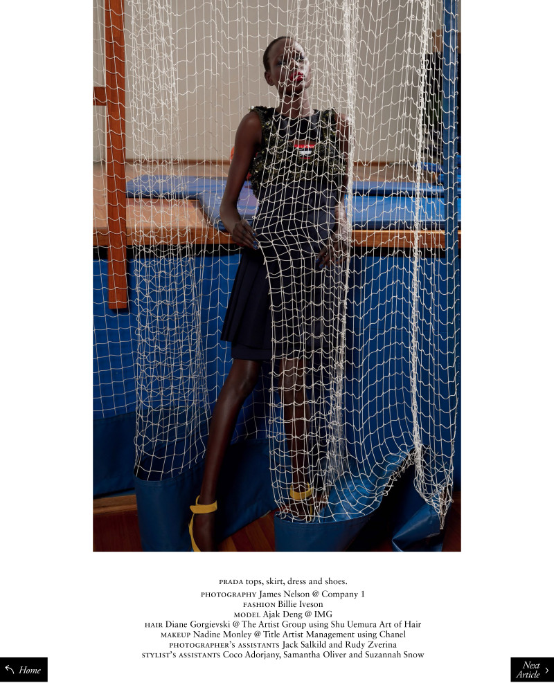 Ajak Deng featured in She\'s Got Game, June 2014