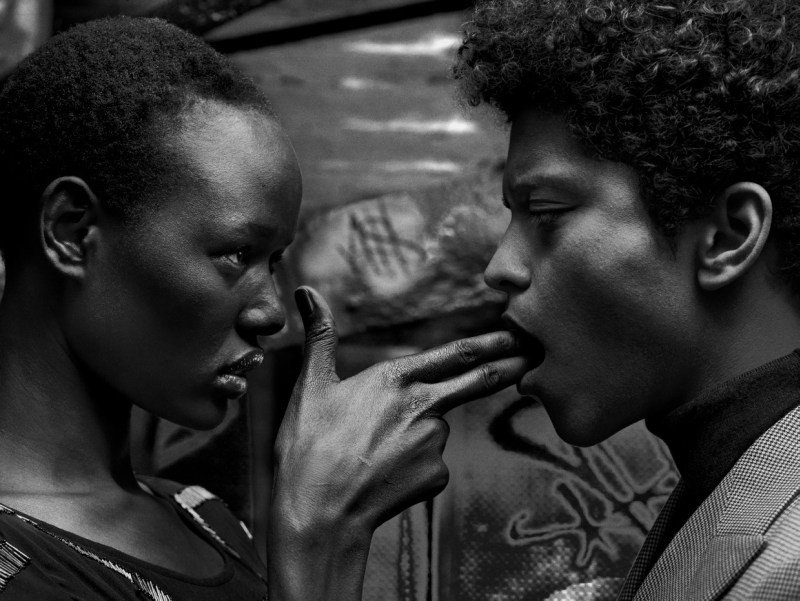 Ajak Deng featured in Ajak Deng & Bruno Mars , February 2013