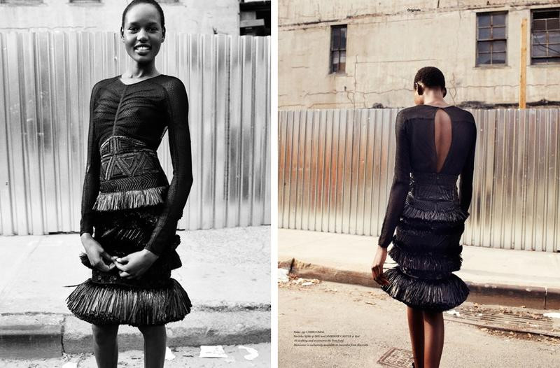 Ajak Deng featured in Tom Ford Special, February 2012