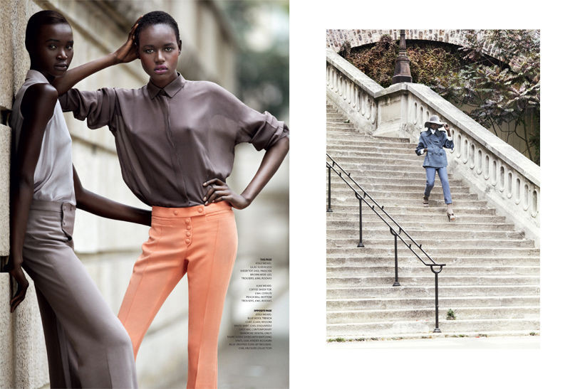 Ajak Deng featured in Le Rendez-Vous, February 2010