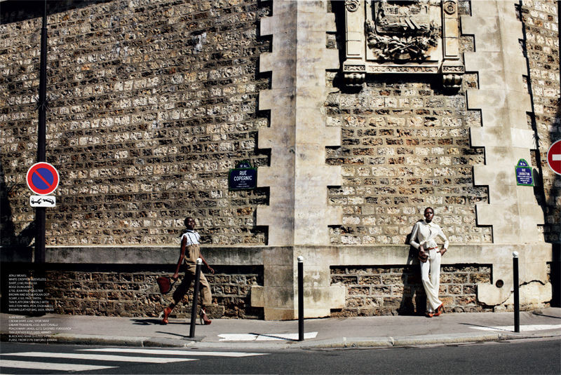 Ajak Deng featured in Le Rendez-Vous, February 2010