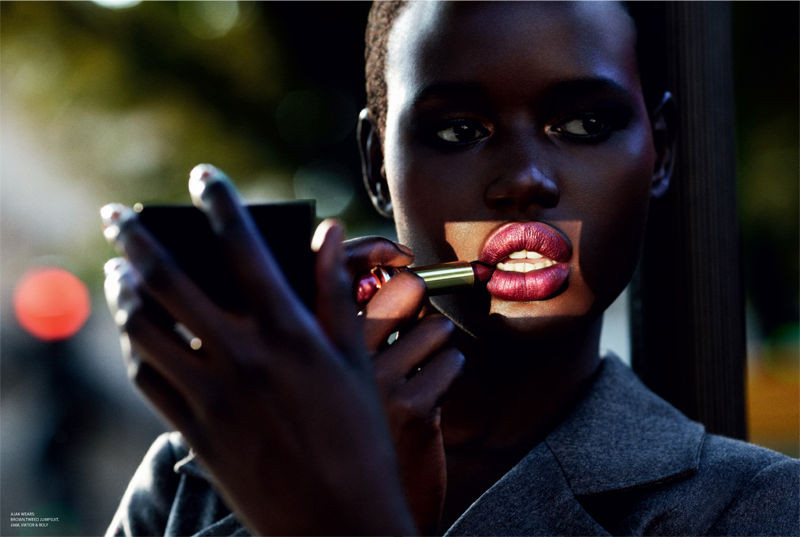 Ajak Deng featured in Le Rendez-Vous, February 2010