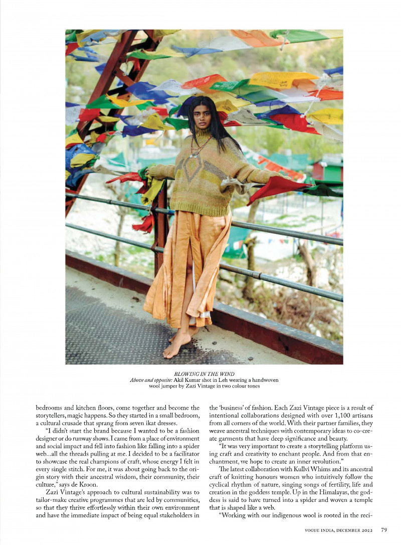 Archana Akil Kumar featured in The Hills Are Alive, December 2022