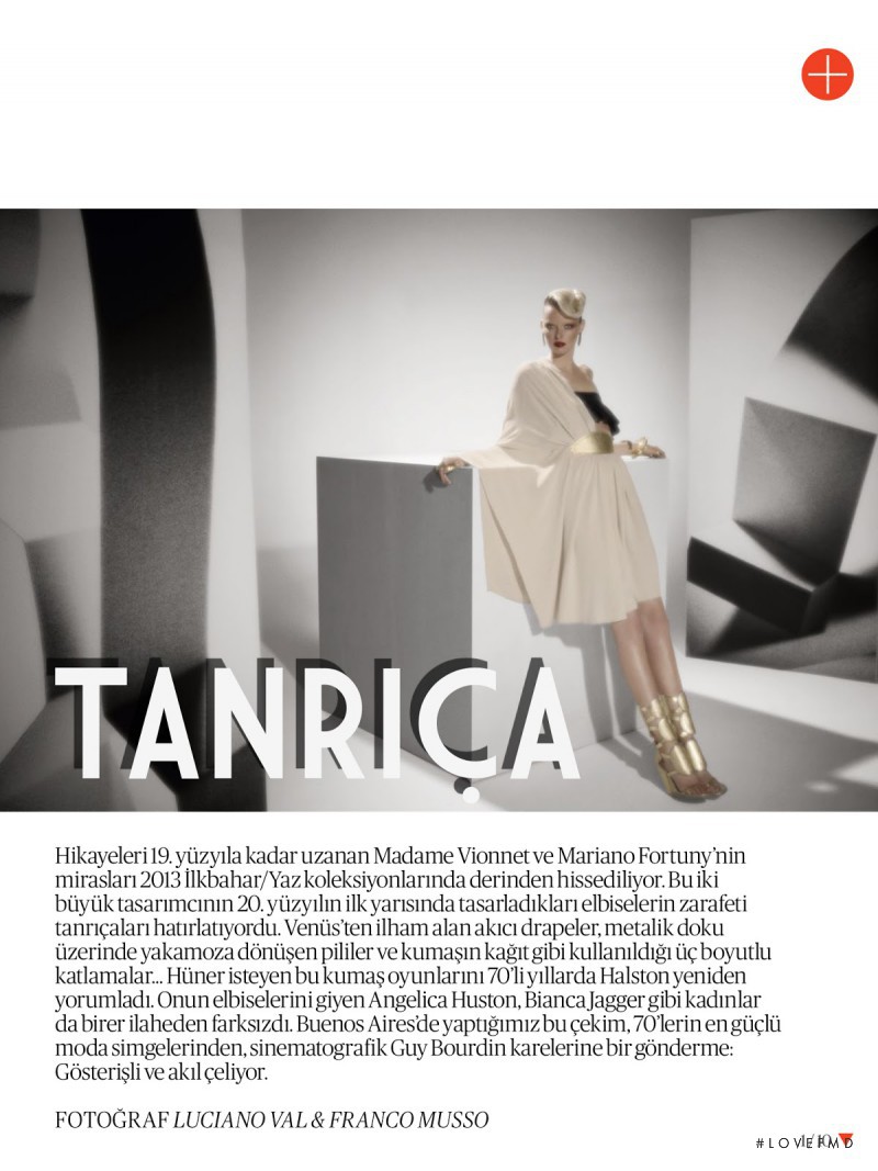 Elza Luijendijk Matiz featured in Tanriça Goddess, March 2013