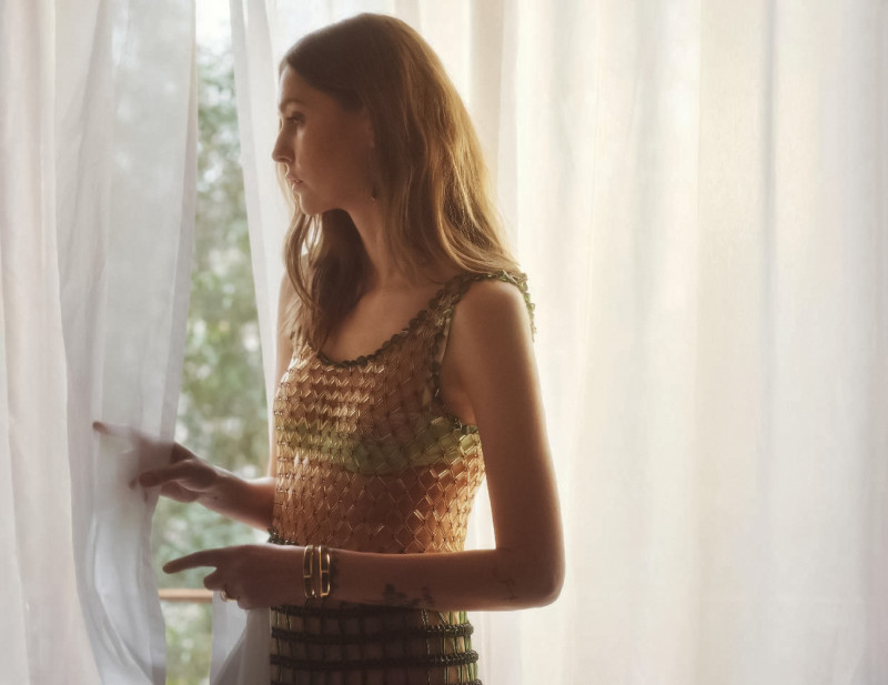 Nadja Bender featured in Effetto Flou, April 2023