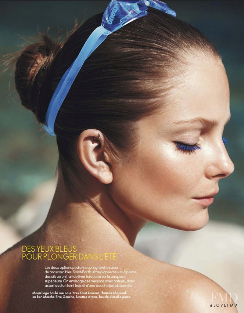 Eniko Mihalik featured in Plein Soleil, March 2013