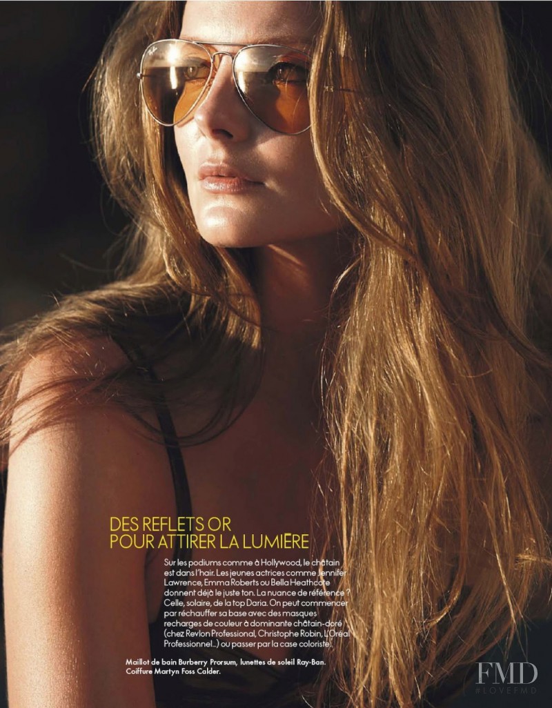 Eniko Mihalik featured in Plein Soleil, March 2013