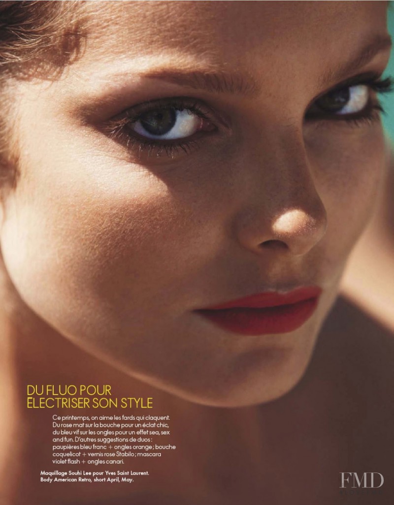 Eniko Mihalik featured in Plein Soleil, March 2013