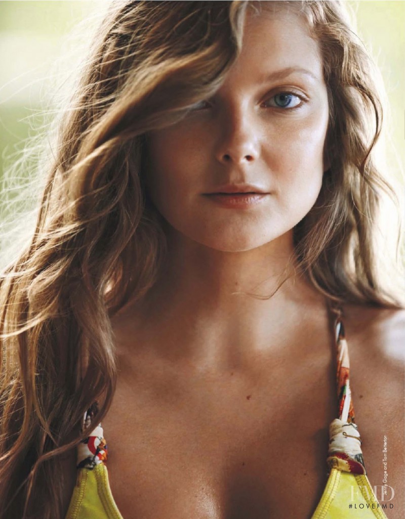 Eniko Mihalik featured in Plein Soleil, March 2013