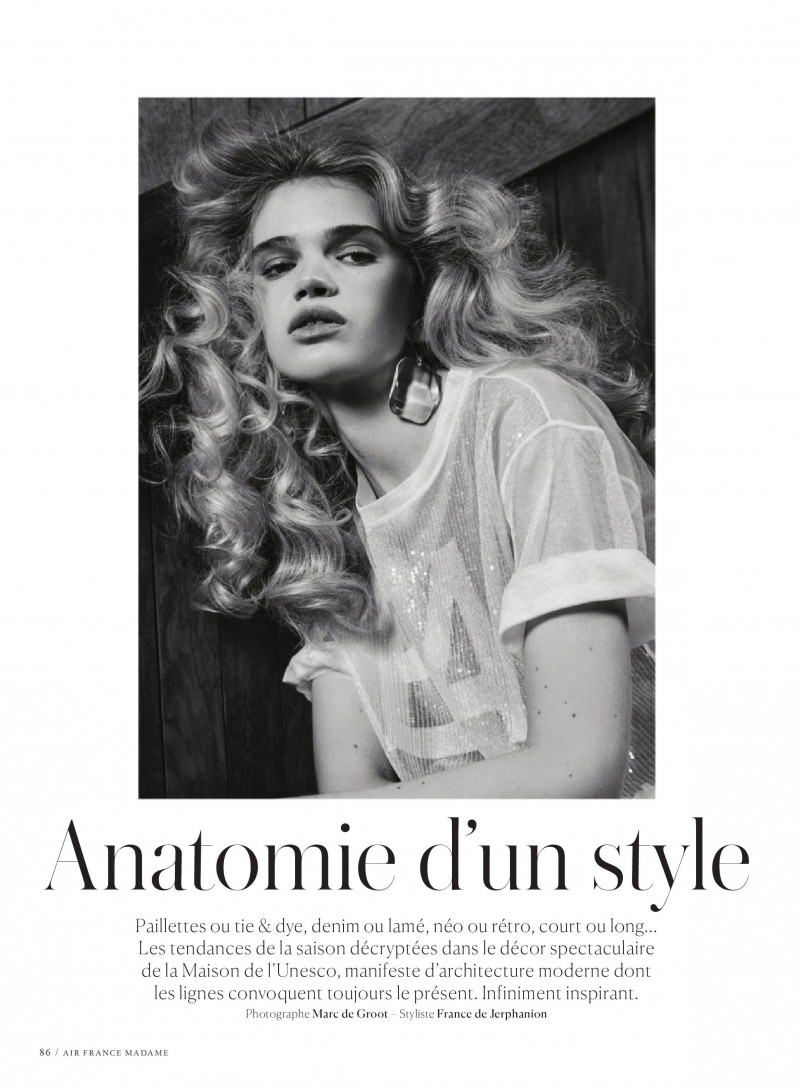 Stella Lucia featured in Anatomie d\'un style, February 2021