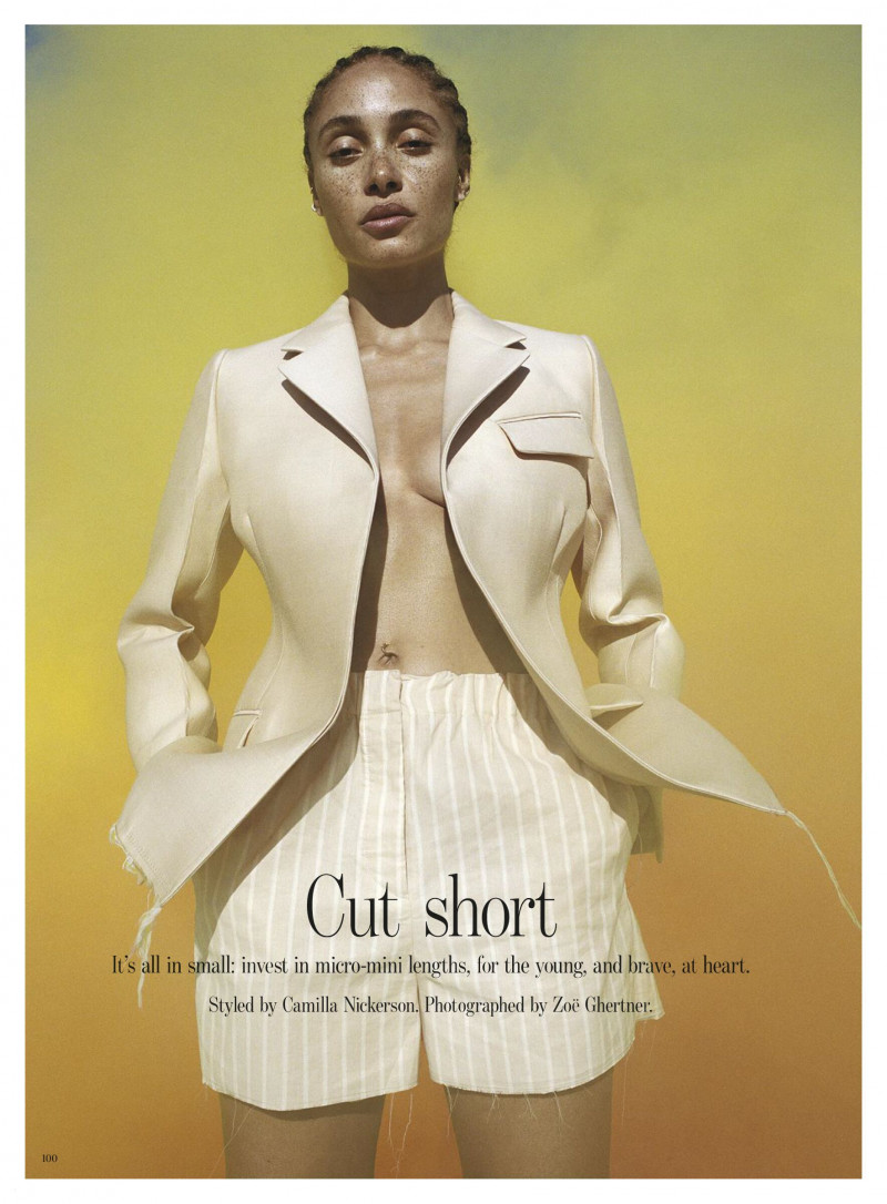 Adwoa Aboah featured in Cut Short, May 2023