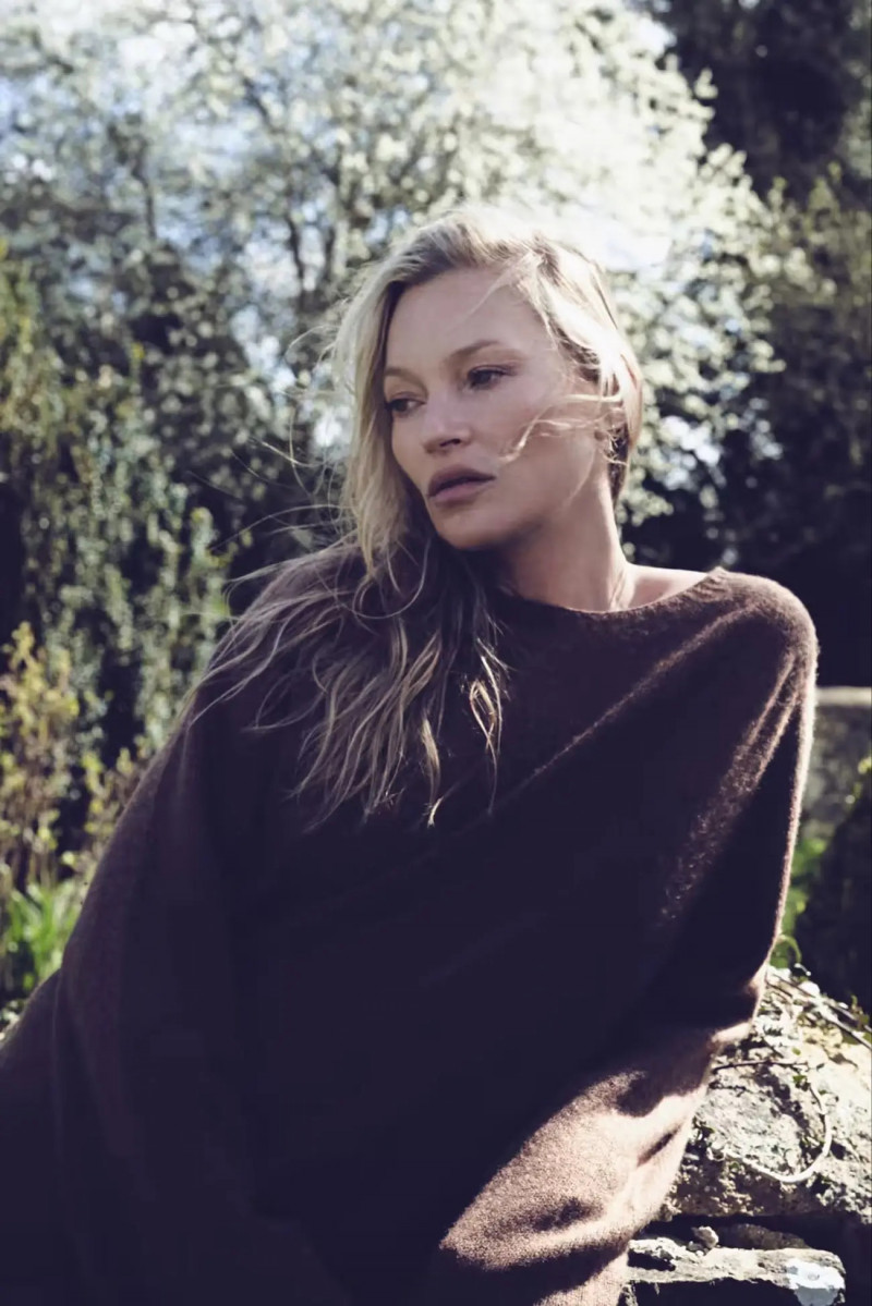 Kate Moss featured in The Rewilding of Kate Moss, May 2023