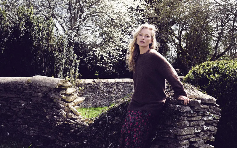 Kate Moss featured in The Rewilding of Kate Moss, May 2023