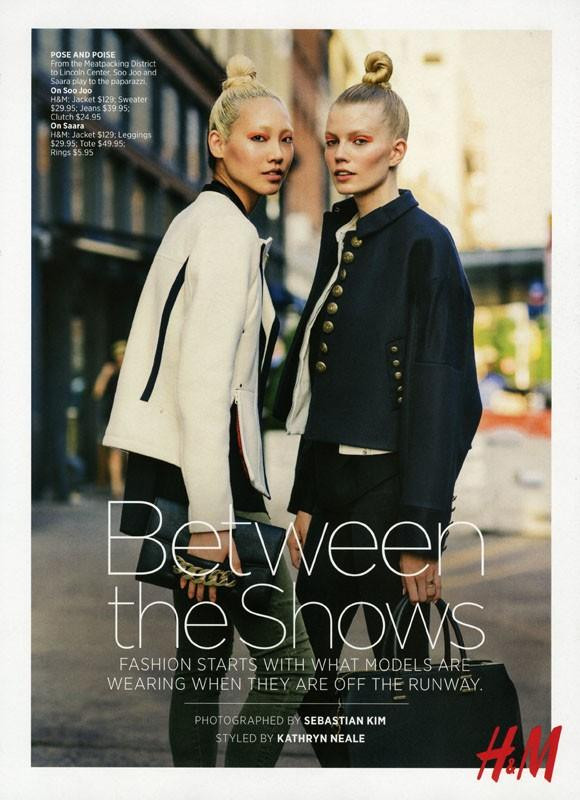 Soo Joo Park featured in Between The Shows, September 2013