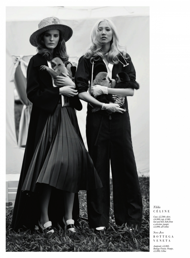 Tilda Lindstam featured in Carine on the Pre-Fall Collections, May 2013