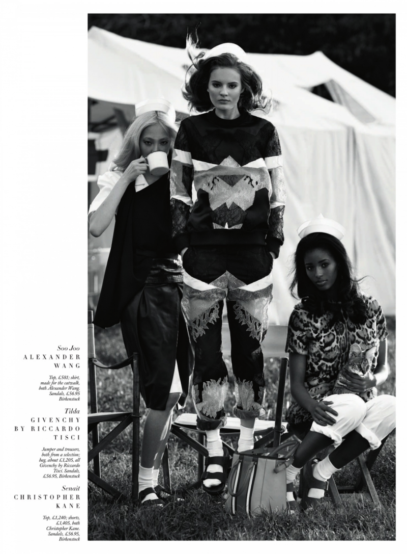 Tilda Lindstam featured in Carine on the Pre-Fall Collections, May 2013